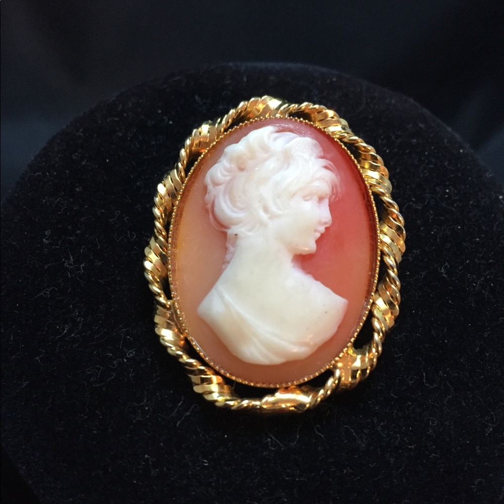 Vintage Cameo Brooch